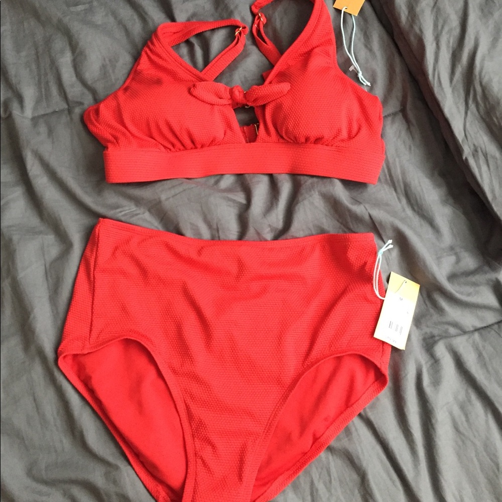 NWT Kona Sol 2 piece bathing suit